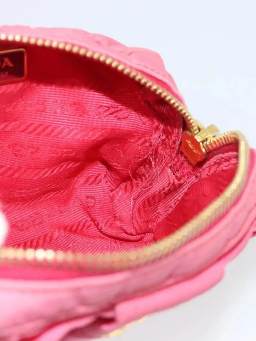 Prada brand	prada color	pink
